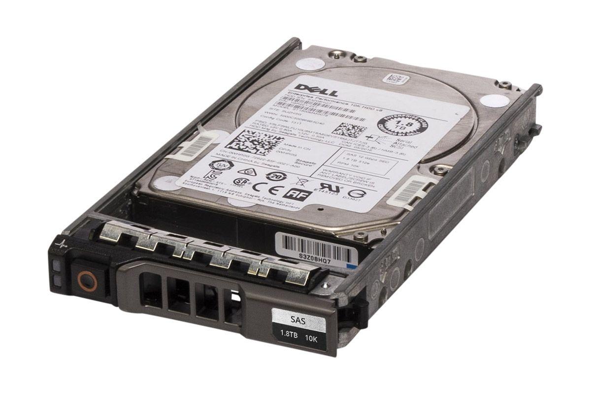 Dell 0JY57X JY57X 1.8TB 10K 12G SAS 2.5'' 512e HDD w/Caddy | Free Shipping