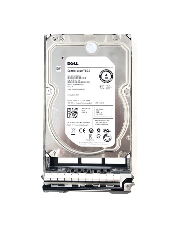 Brand New Dell 0202V7 4TB 7.2K 6Gb/s 3.5" SAS FREE SHIPPING ANYWHERE