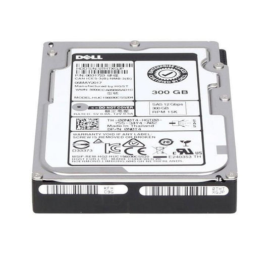Brand New DELL 851GV 0851GV 0B31328 300GB SAS 15K 6GBPS 2.5" HDD FREE SHIPPING ANYWHERE