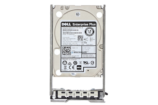 Brand New DELL 61H3H 1GR202-157 1.8TB 10K 12Gb 4Kn SAS 2.5" HDD w/Caddy | Free Shipping