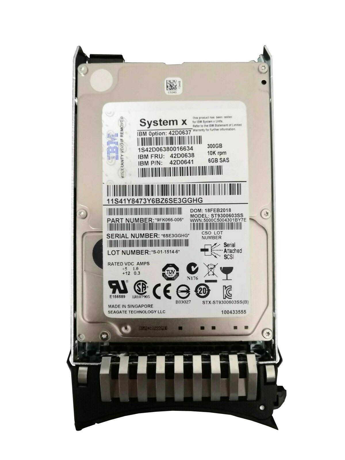 Brand New IBM 00FN390 0FN390 400GB SAS SSD 12GB 2.5'' HDD FREE SHIPPING ANYWHERE