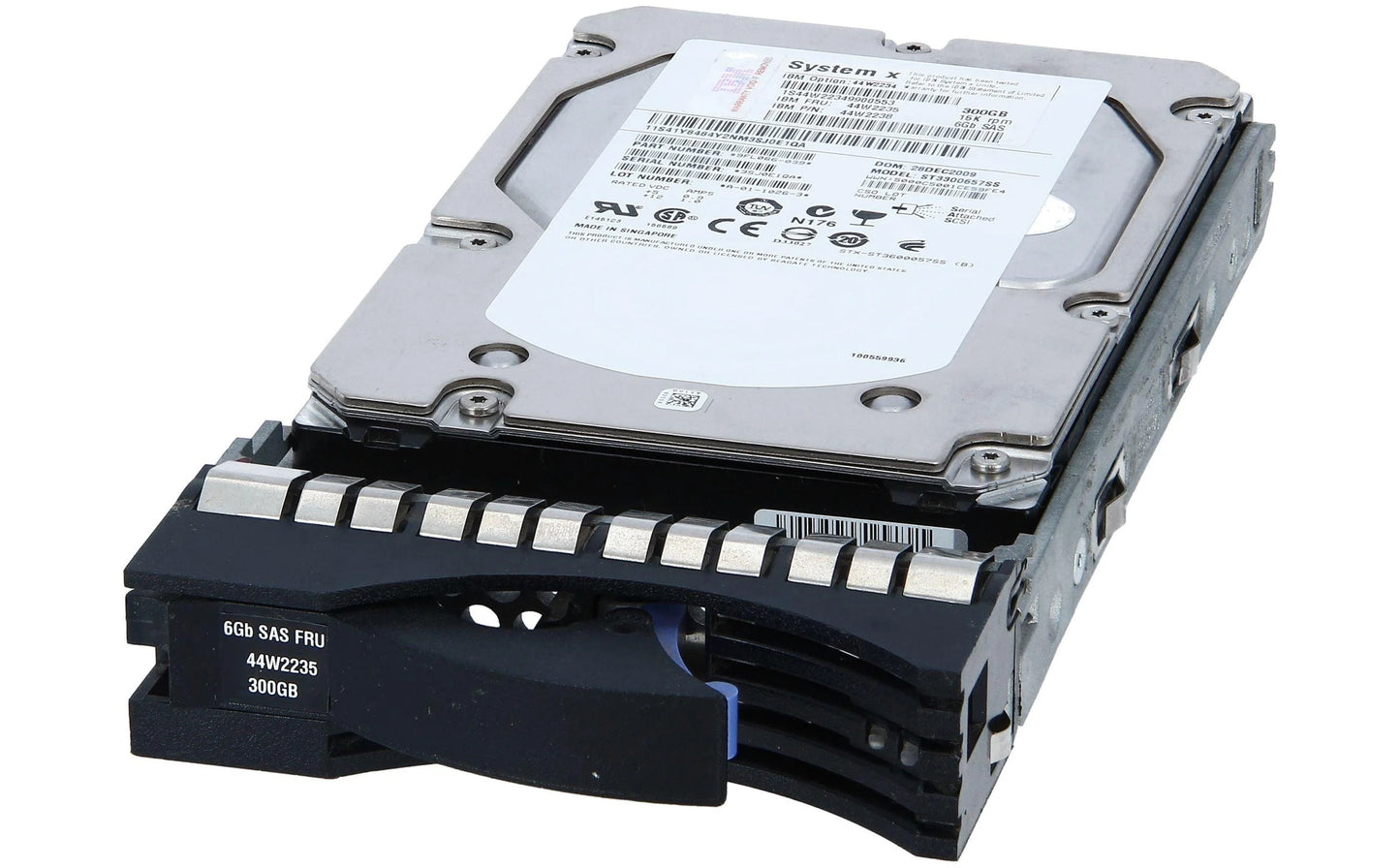 Brand New IBM 44W2235 44W2234 300GB 15K 6Gbps SAS 3.5" Hot-Swap HDD FREE SHIPPING ANYWHERE