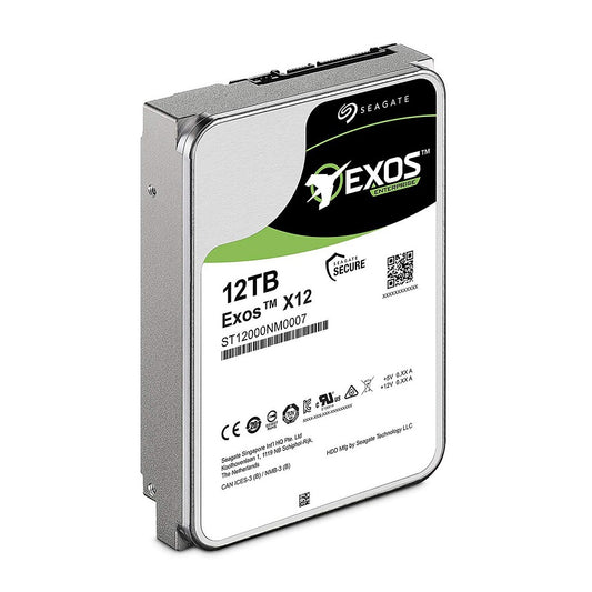 Brand New Seagate ST12000NM0027 12TB 3.5 7200RPM 256MB SAS 12Gbs HDD