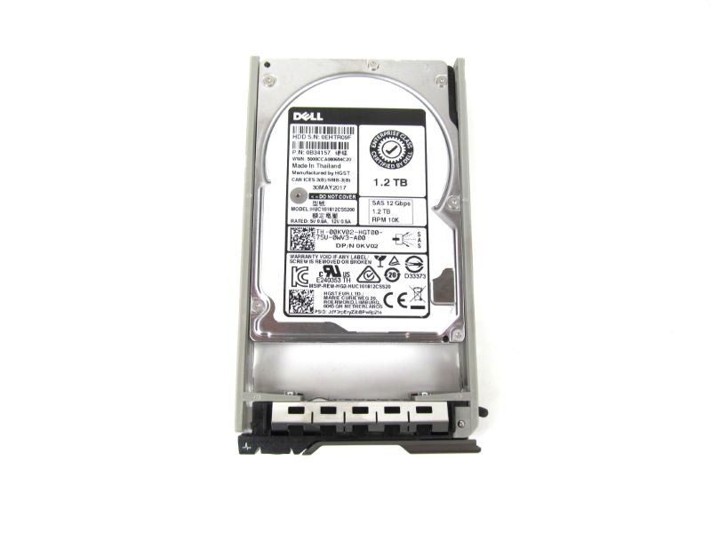 Brand New Dell 0KV02 KV02 0B34157 00KV02 1.2TB 10K SAS 12 GBPS 2.5" HDD FREE SHIPPING ANYWHERE