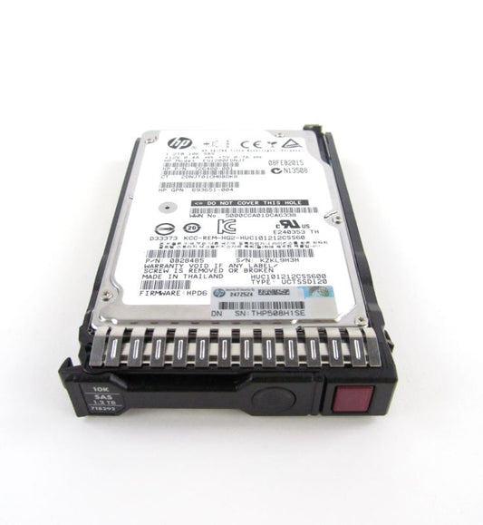 Brand New HP 718292-001 718162-B21 1.2TB 6G SAS 10K 2.5in DP ENT SC HDD FREE SHIPPING ANYWHERE