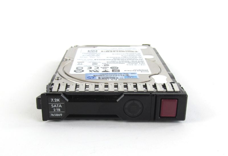 Brand New HPE 765869-001 765455-B21 2TB SATA 7.2K SFF SC 512e DS HDD. Free shipping anywhere