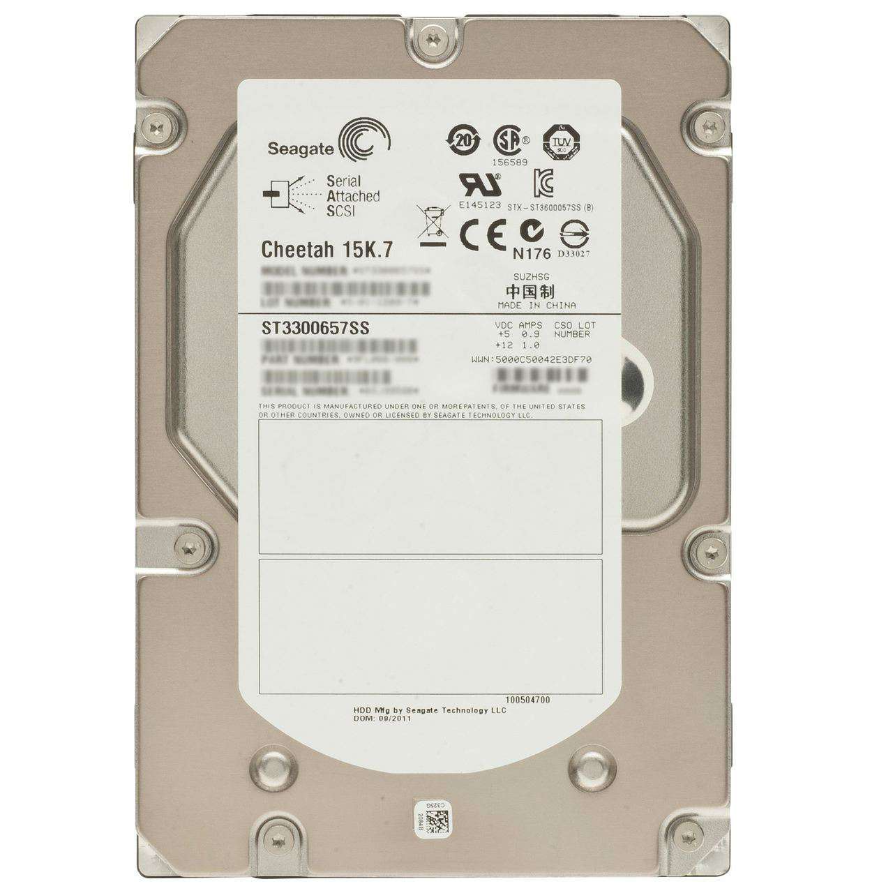 Brand New Seagate ST3300657SS Cheetah 300GB 15K 3.5" SAS Hard Drive FREE SHIPPING ANYWHERE