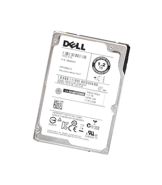 Brand New Dell 0RMCP3 RMCP3 1DA200-150 T6TWN 0T6TWN 0B28470 1.2TB 10K SAS 6GBPS 2.5" HDD FREE SHIPPING ANYWHERE