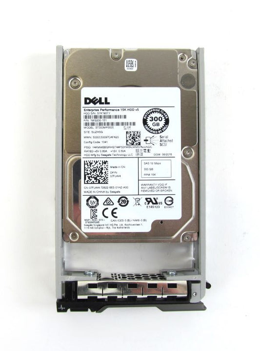 Brand New DELL 07FJW4 7FJW4 1MG200-151 300GB 15K 12GBPS SAS 2.5'' HDD FREE SHIPPING ANYWHERE