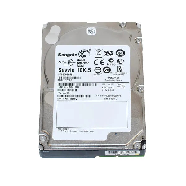 Brand New Seagate ST9600205SS Savvio 600GB 10K.5 6Gb/s 2.5" SAS HDD FREE SHIPPING ANYWHERE