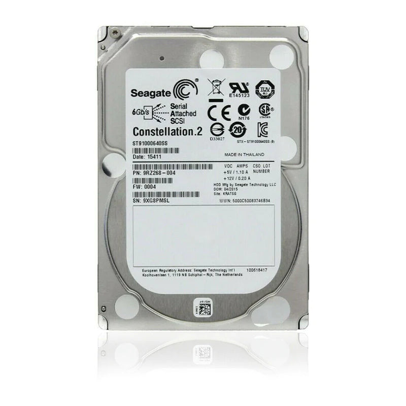 Brand New Seagate ST91000640SS Constellation.2 1TB 7200 RPM 64MB SAS 6Gb/s 2.5." Free shipping anywhere