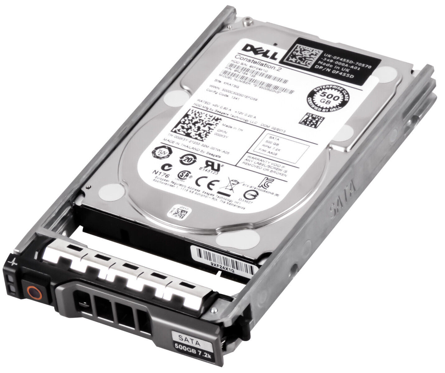 Brand New Dell 000X3Y 00X3Y 500GB 7.2K SATA 6GBPS 2.5" HDD FREE SHIPPING ANYWHERE