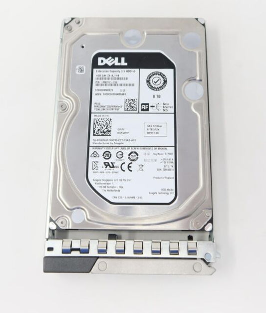 Brand New Dell C8R26A 0KNYW0 8TB 7.2K 12G SAS 3.5" 4Kn Hard Drive. Free shipping anywhere